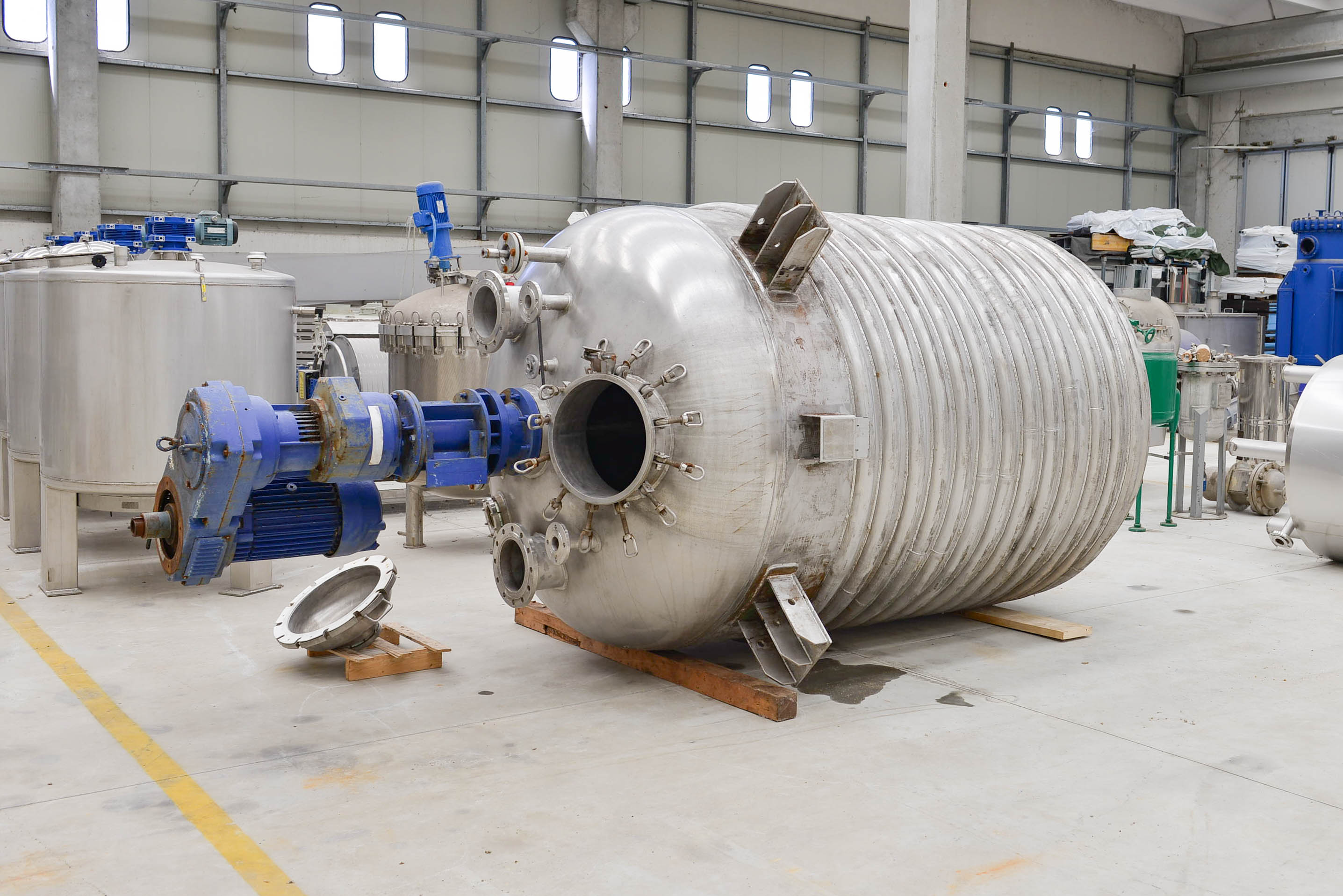 Usato Reattore Angelo Pilotta 7,5 m3 AISI316L