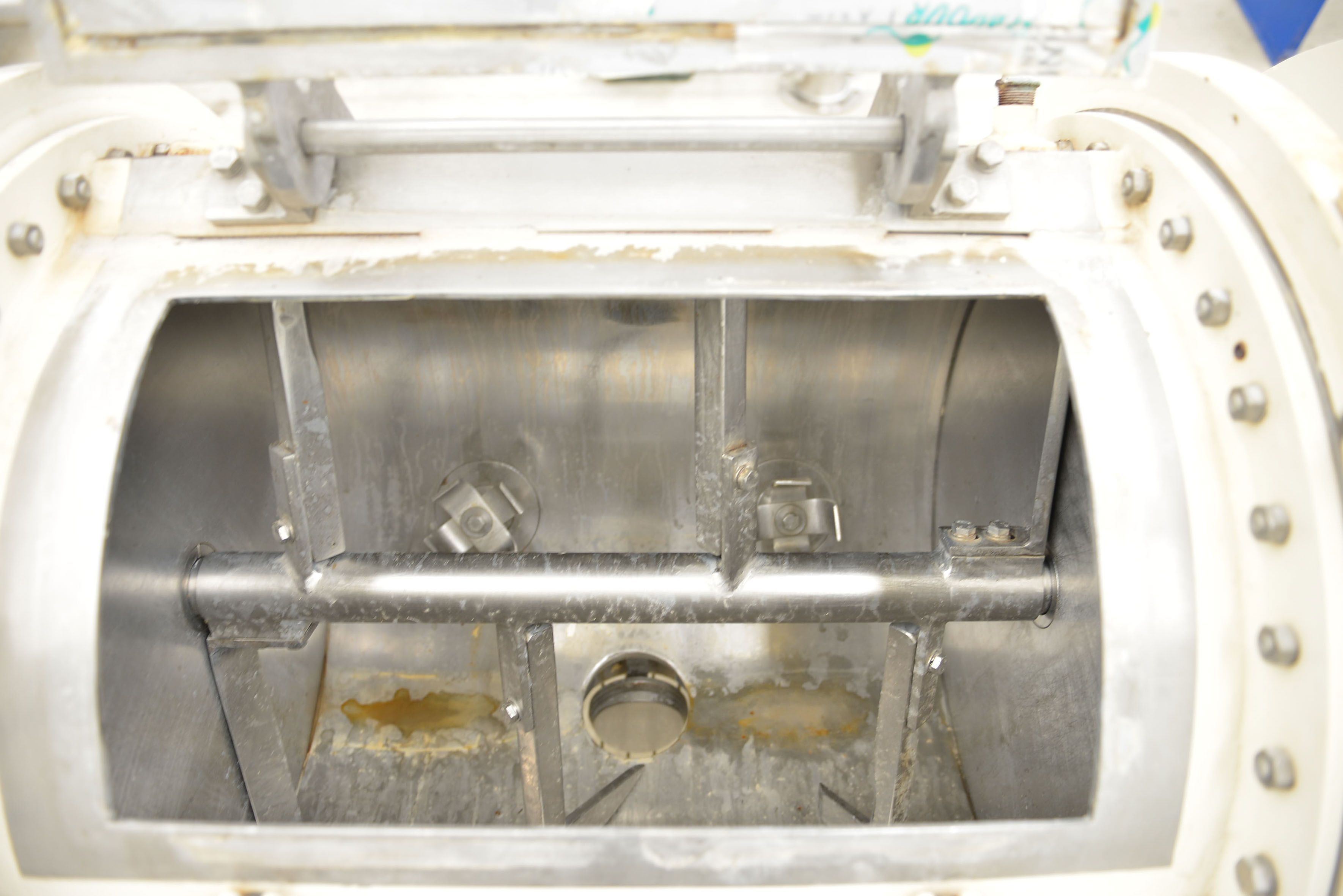 Usato Miscelatore per polveri incamiciato da 250 litri con chopper