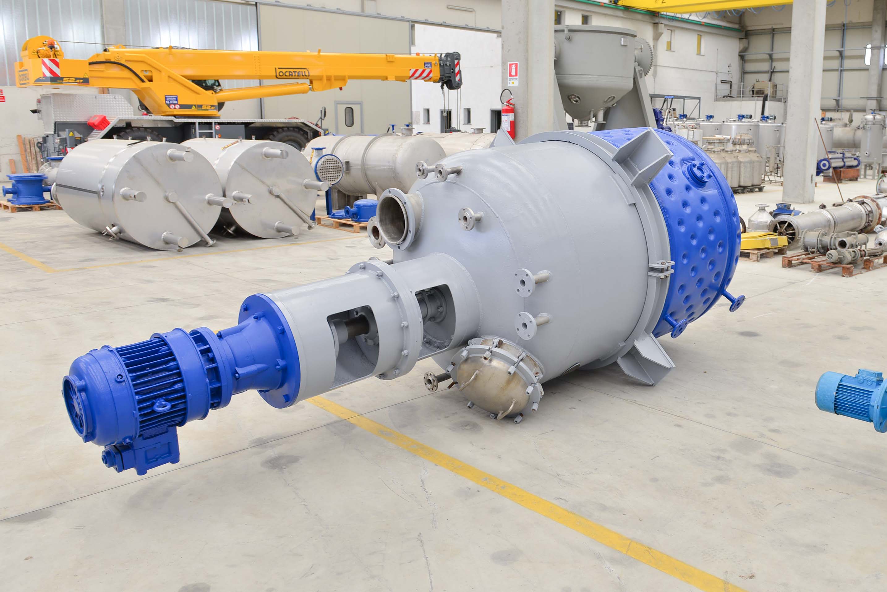 Usato Reattore F.B.M. da 3000 Litri