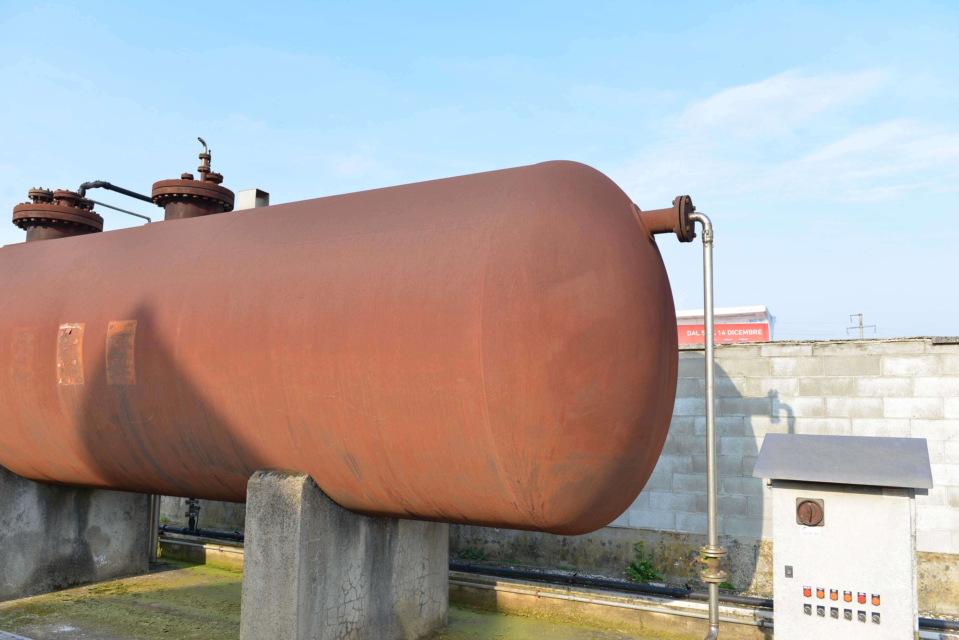 Usato Serbatoio verticale 506 m3 in acciaio al carbonio