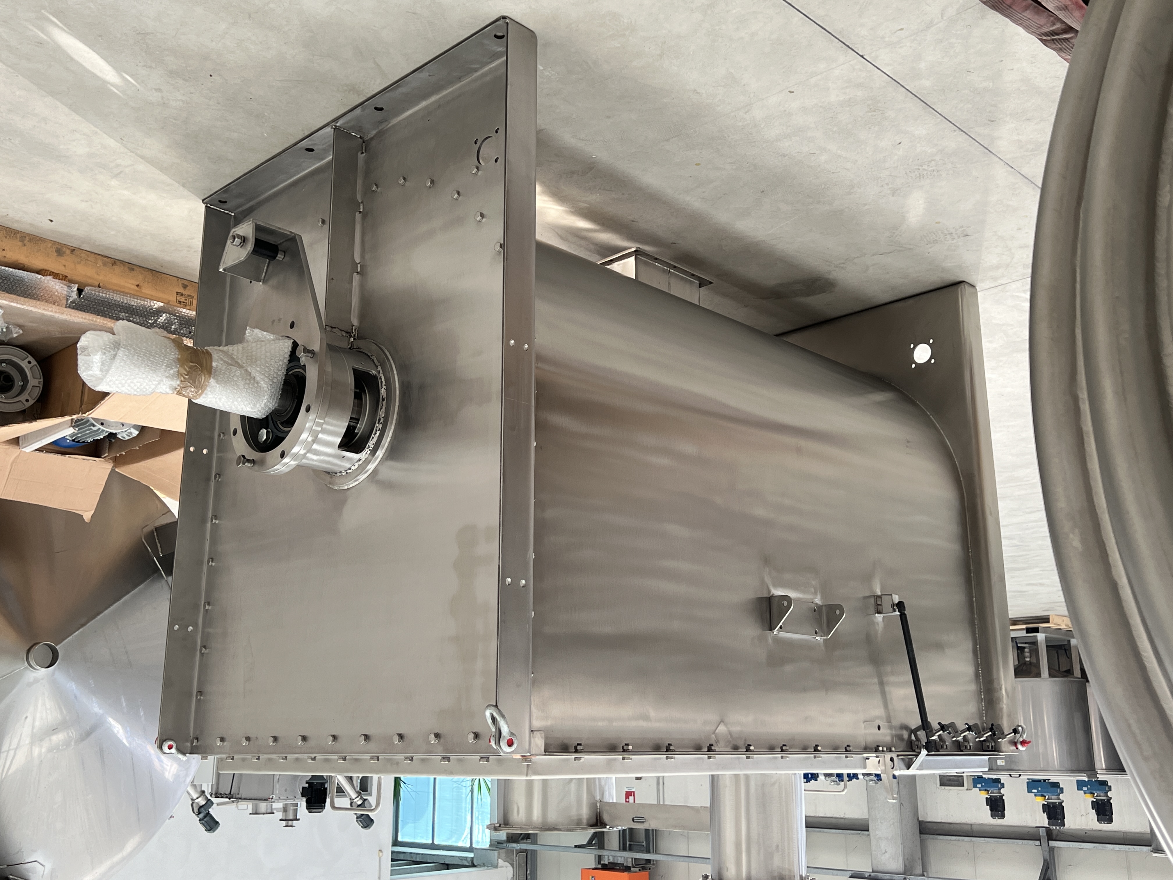 Miscelatore per polveri COPRINOX da 1900 Litri LUCIDATO