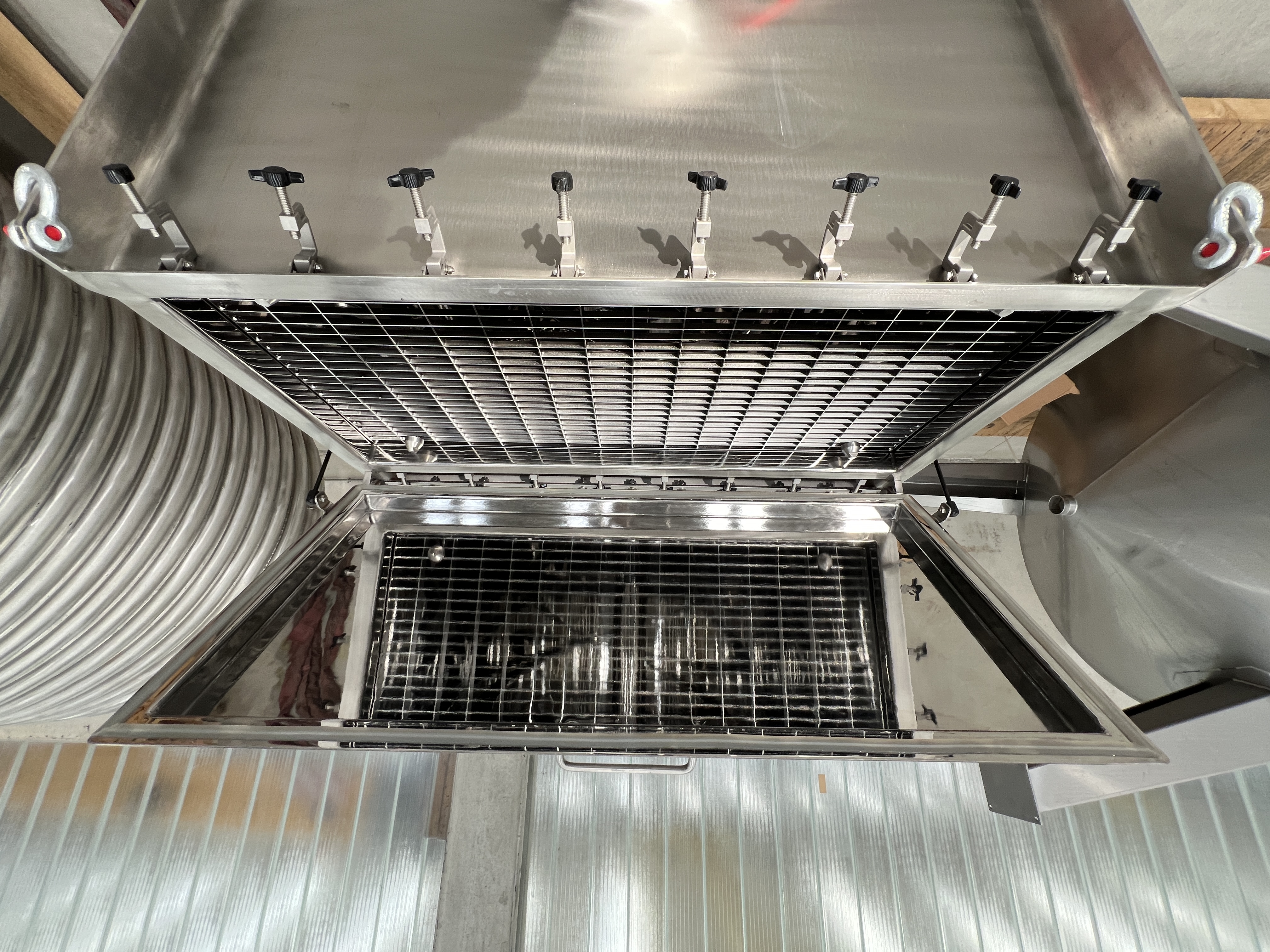 Miscelatore per polveri COPRINOX da 1900 Litri LUCIDATO