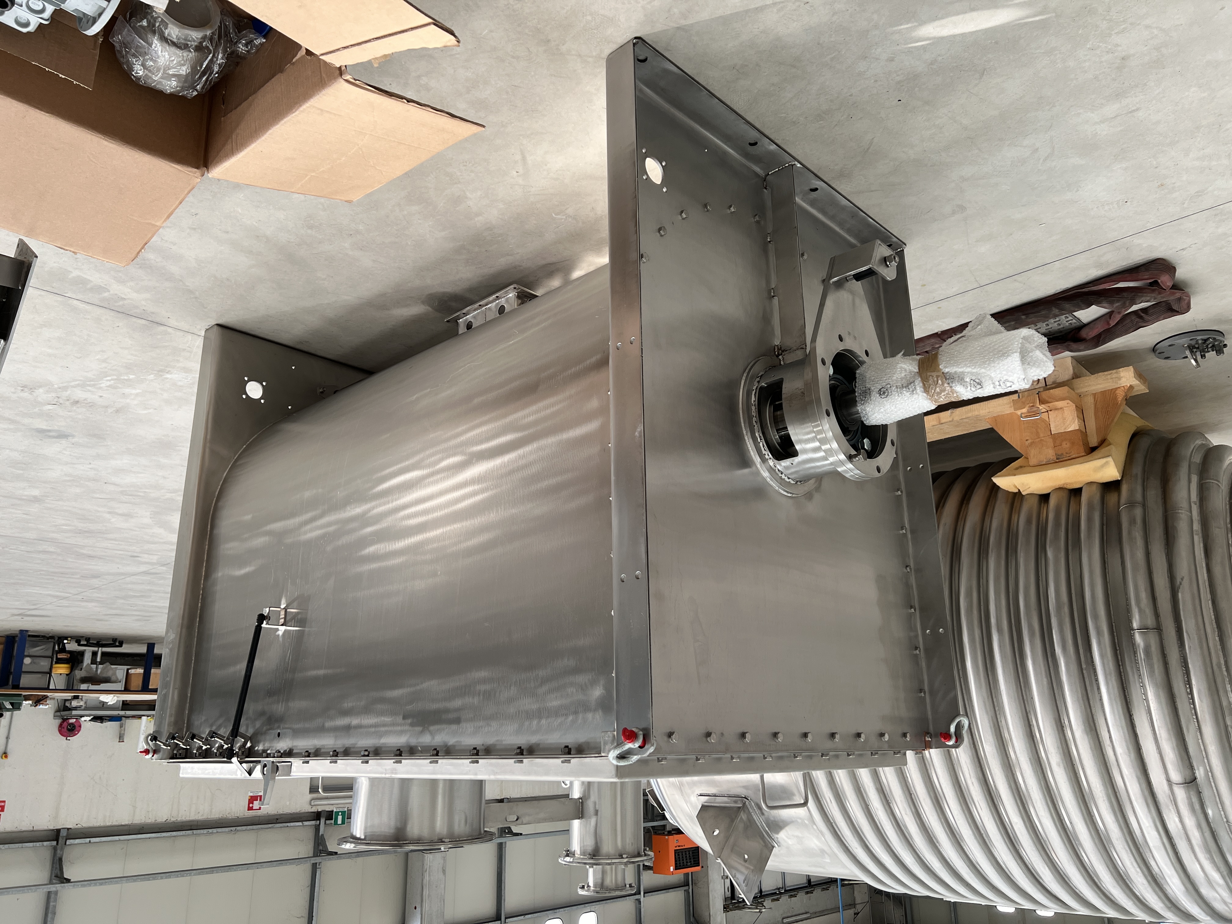 Miscelatore per polveri COPRINOX da 1900 Litri LUCIDATO