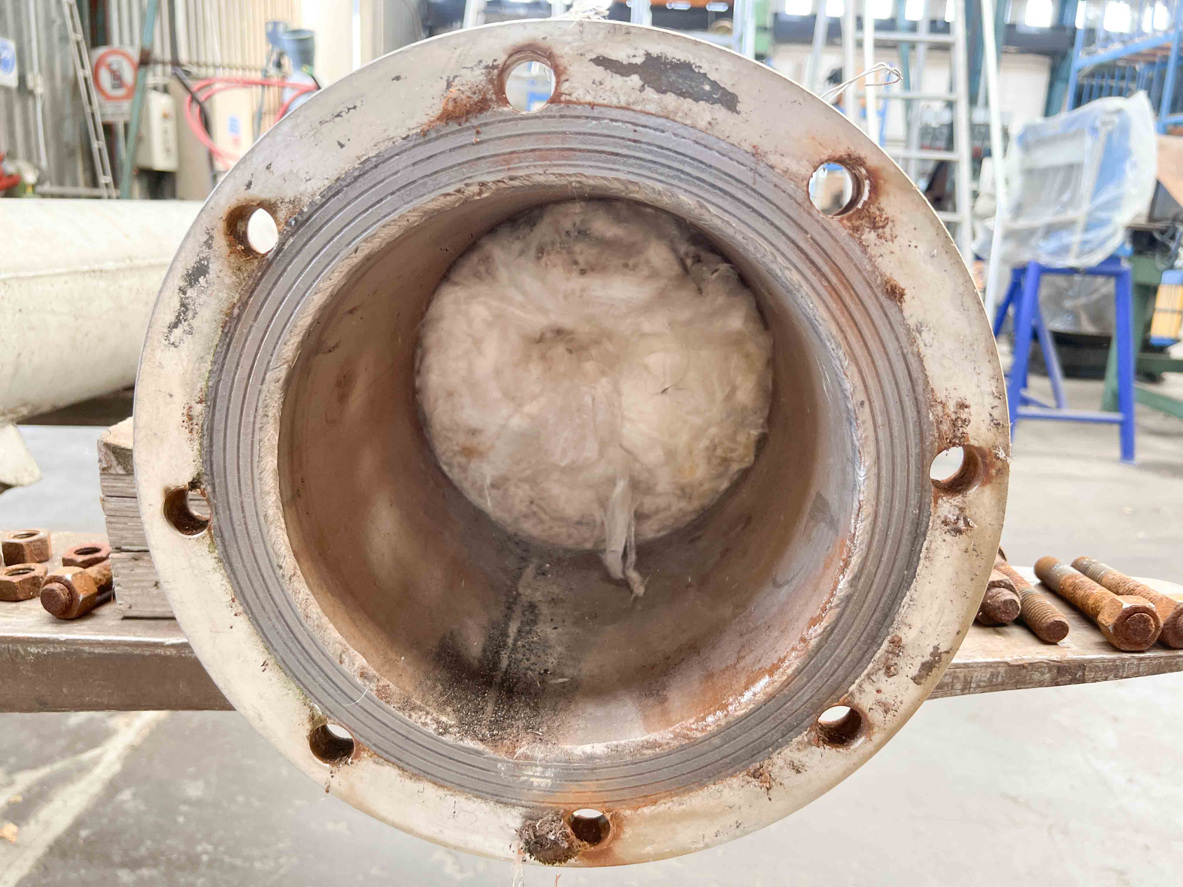 Usato Filtro aria-gas, 0,04 m2, in AISI304