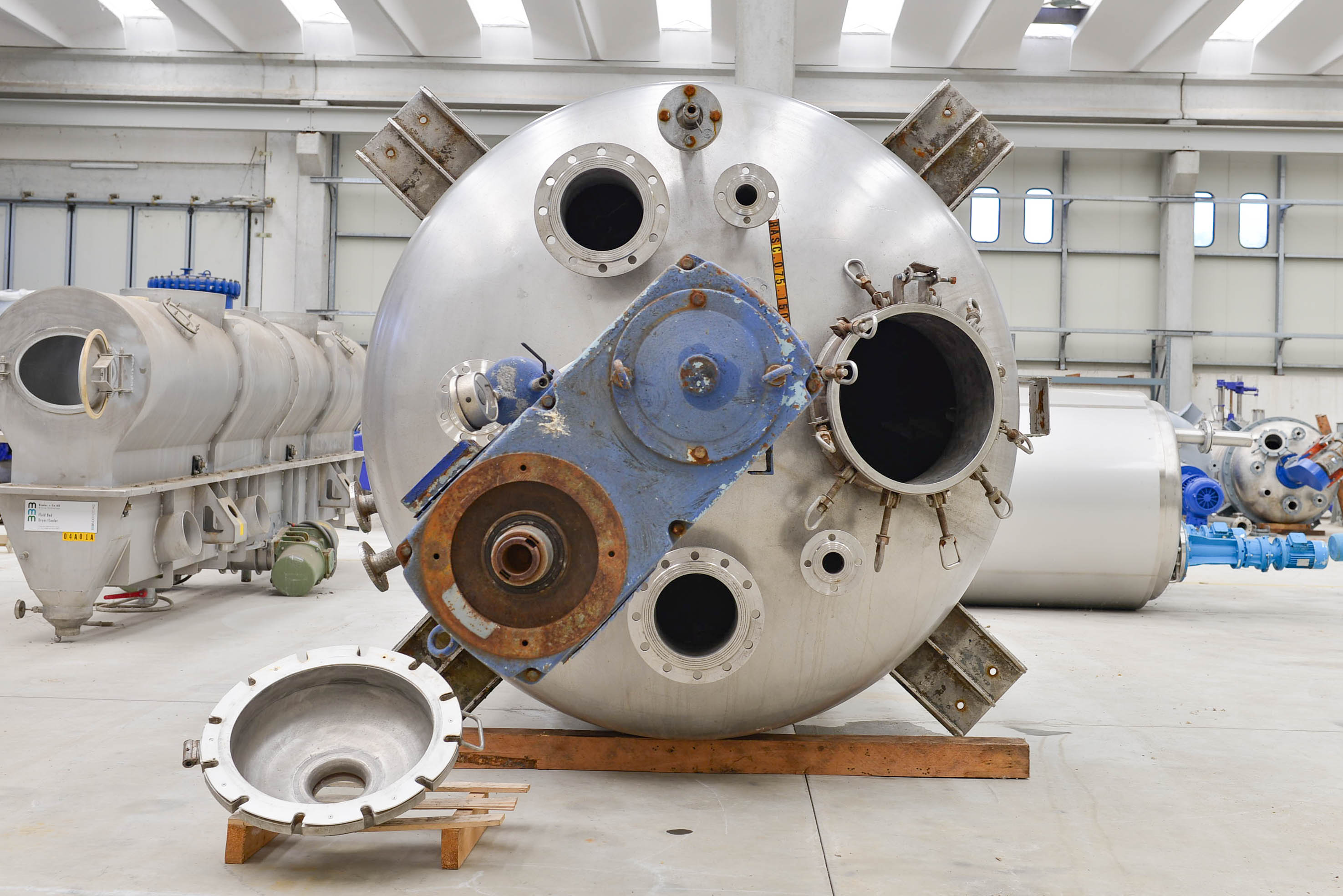 Usato Reattore Angelo Pilotta 7,5 m3 AISI316L