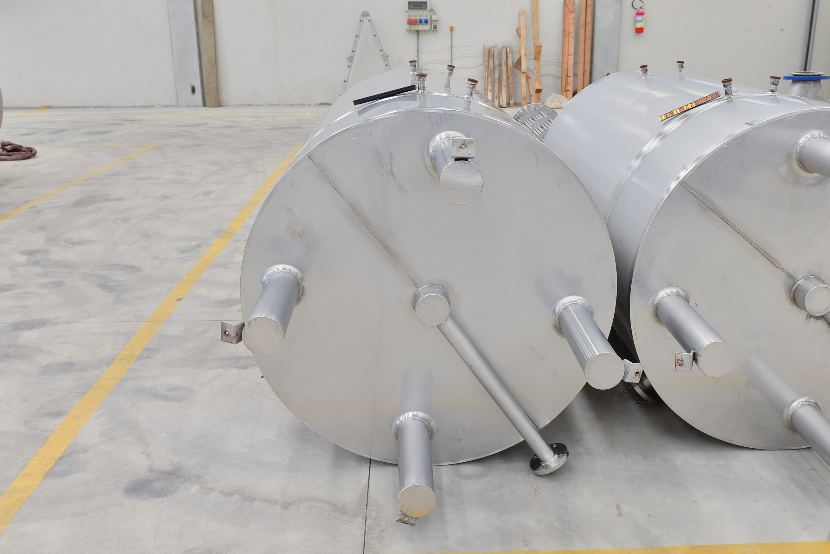 Usato Recipiente agitato incamiciato da 2.200 litri