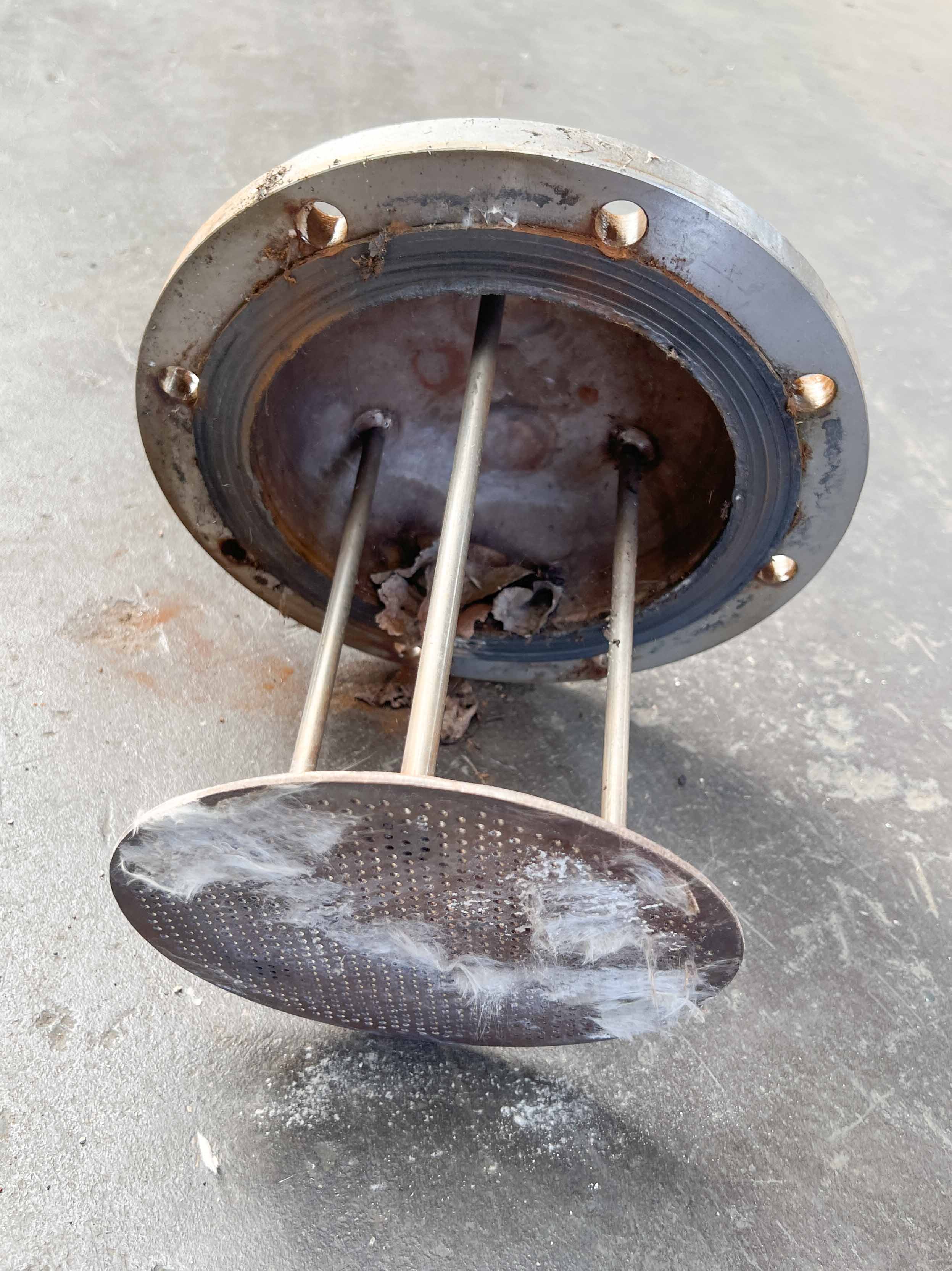 Usato Filtro aria-gas, 0,04 m2, in AISI304
