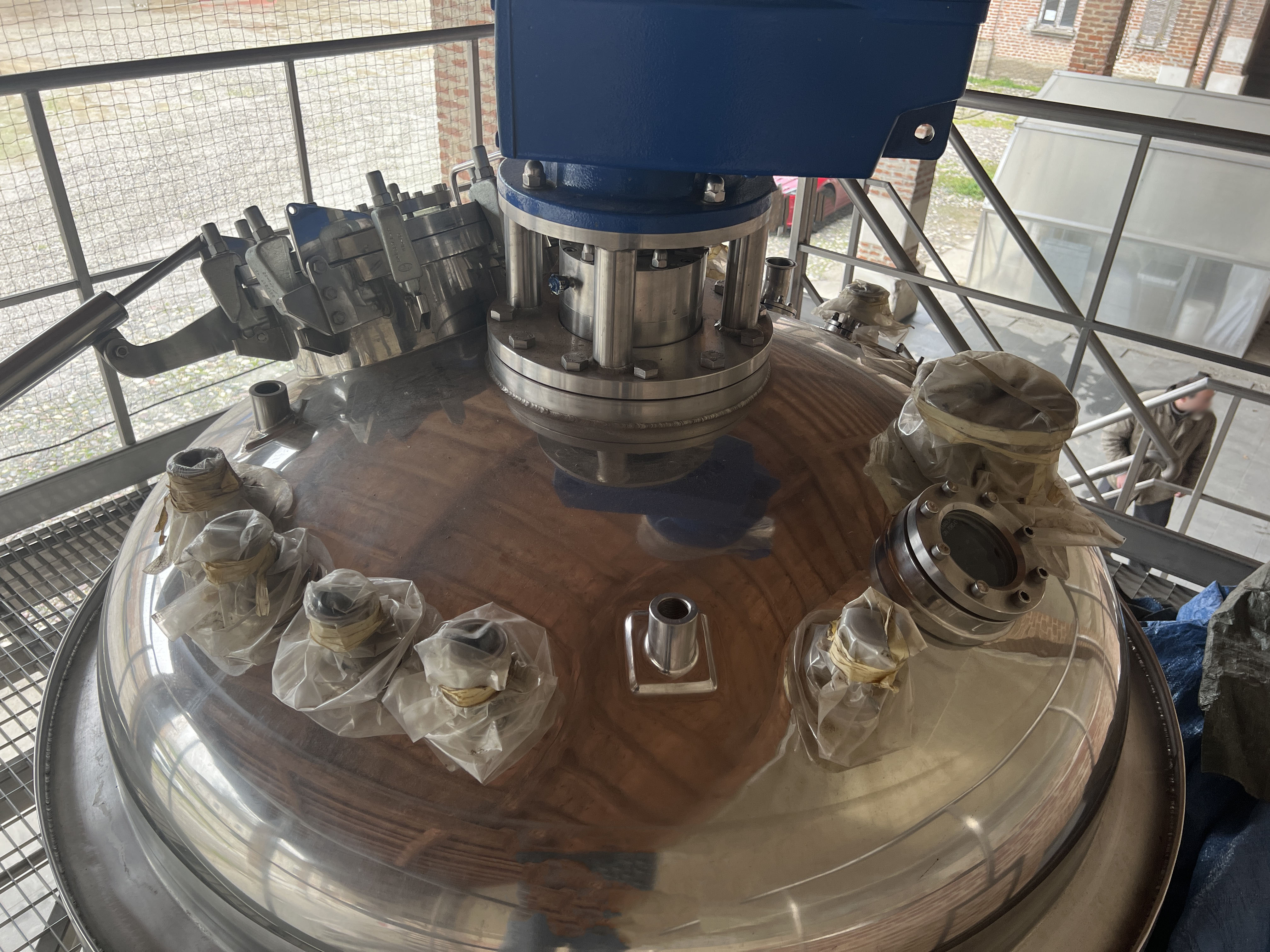 Fermentatore EURO ENGINEERING 4.500 lt AISI316L