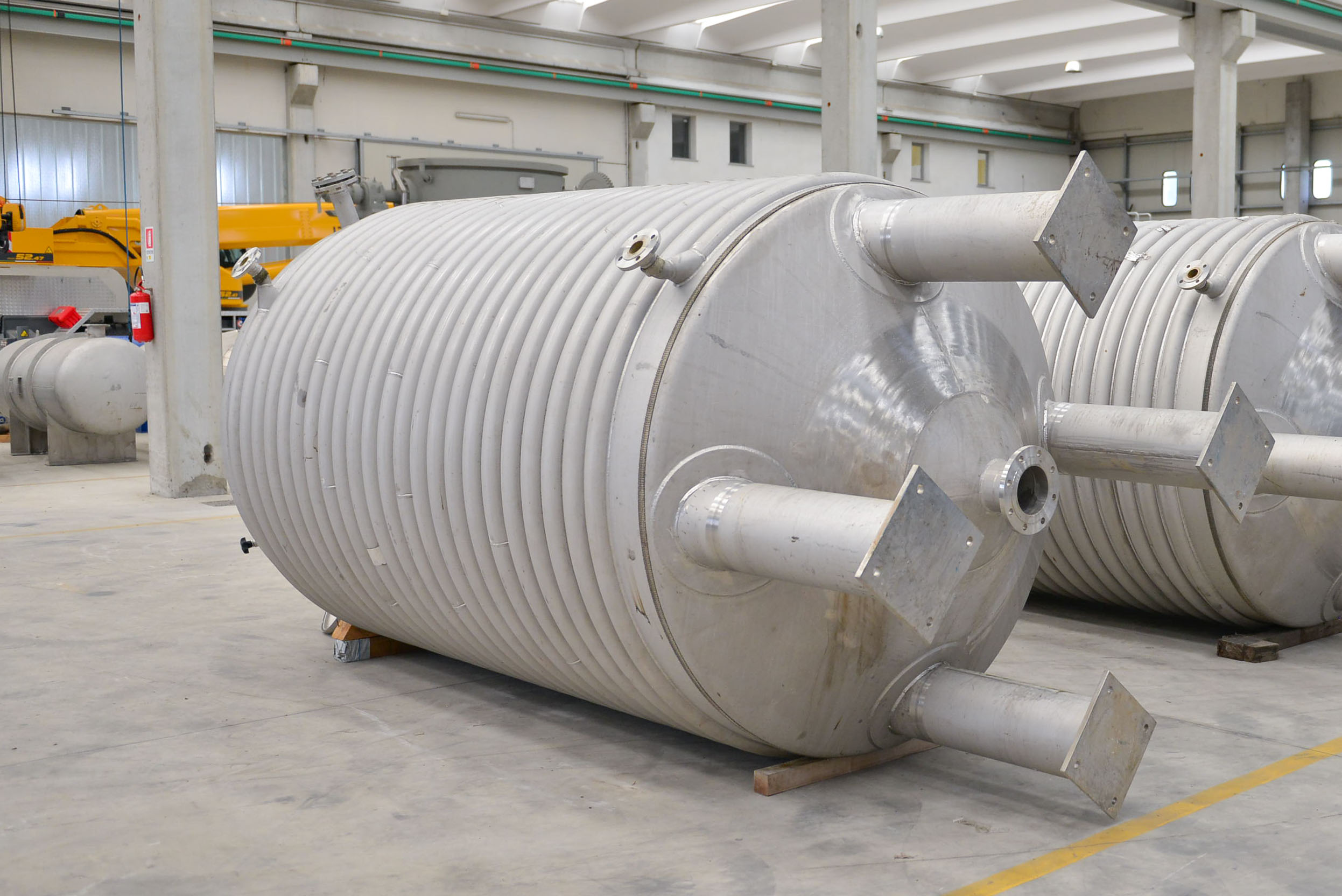 Usato Recipente agitato da 11.000 litri a fondo conico