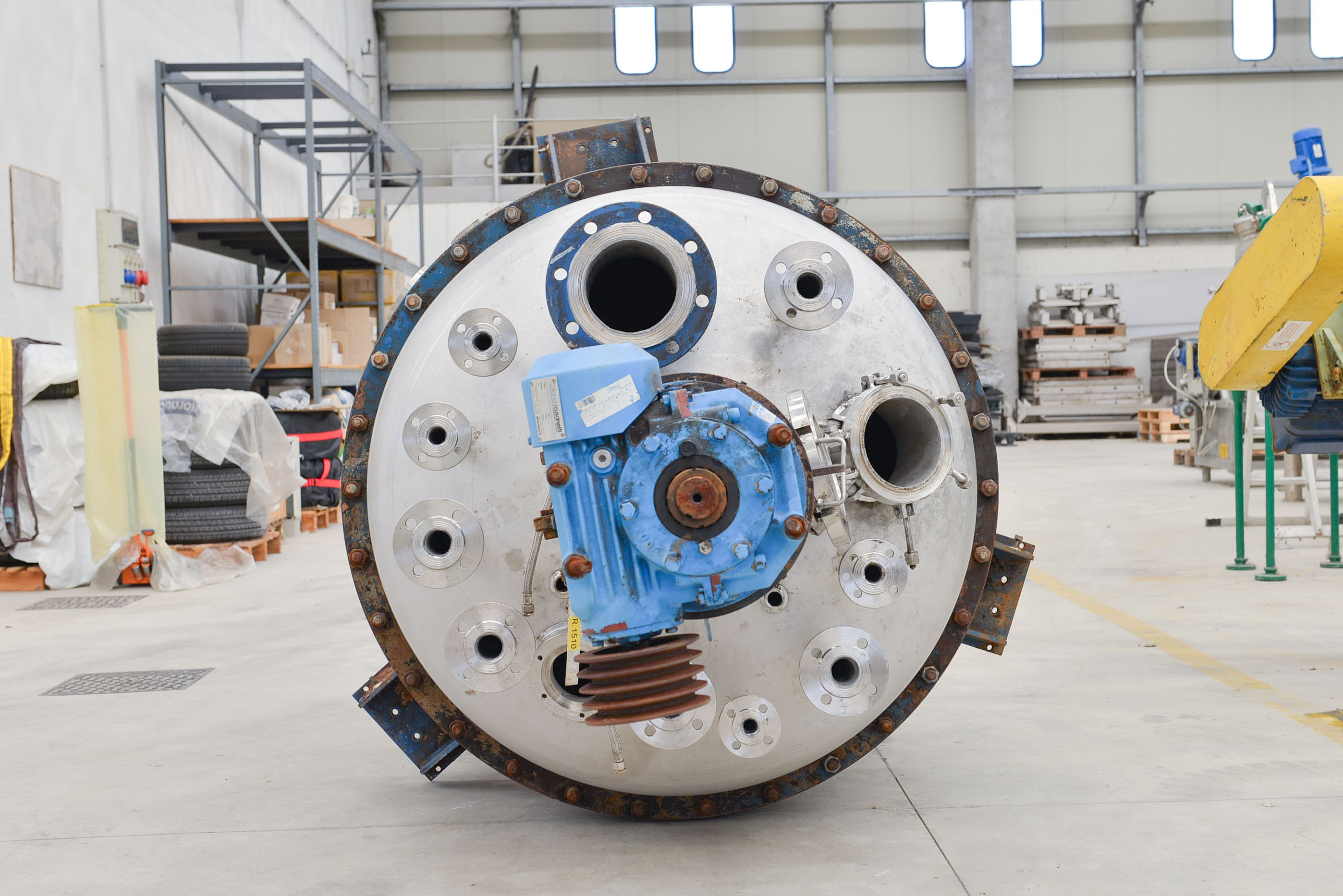 Usato Recipiente agitato incamiciato da 1.300 litri