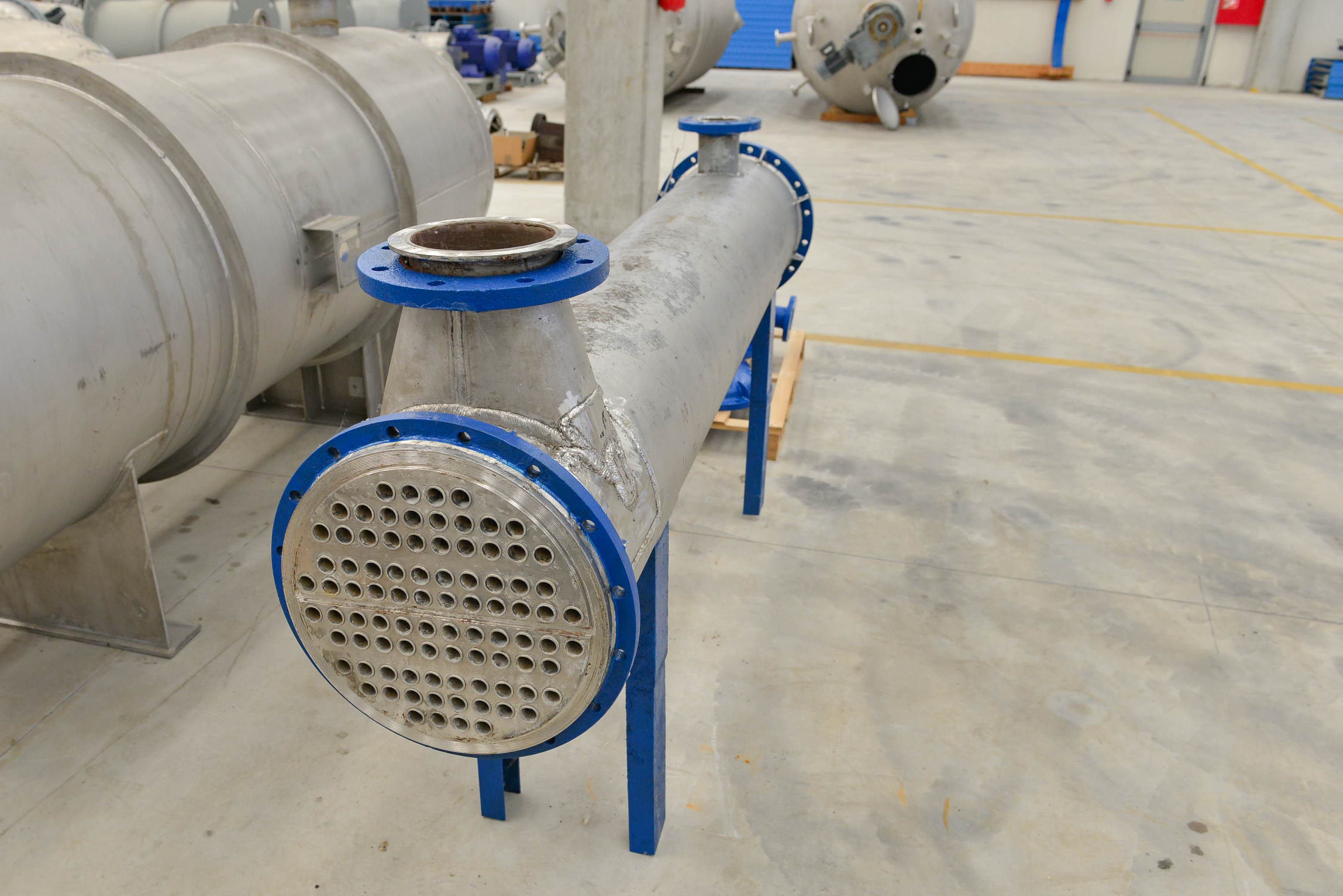 Ricondizionato Scambiatore di calore a fascio tubeiro da 17 metri quadrati