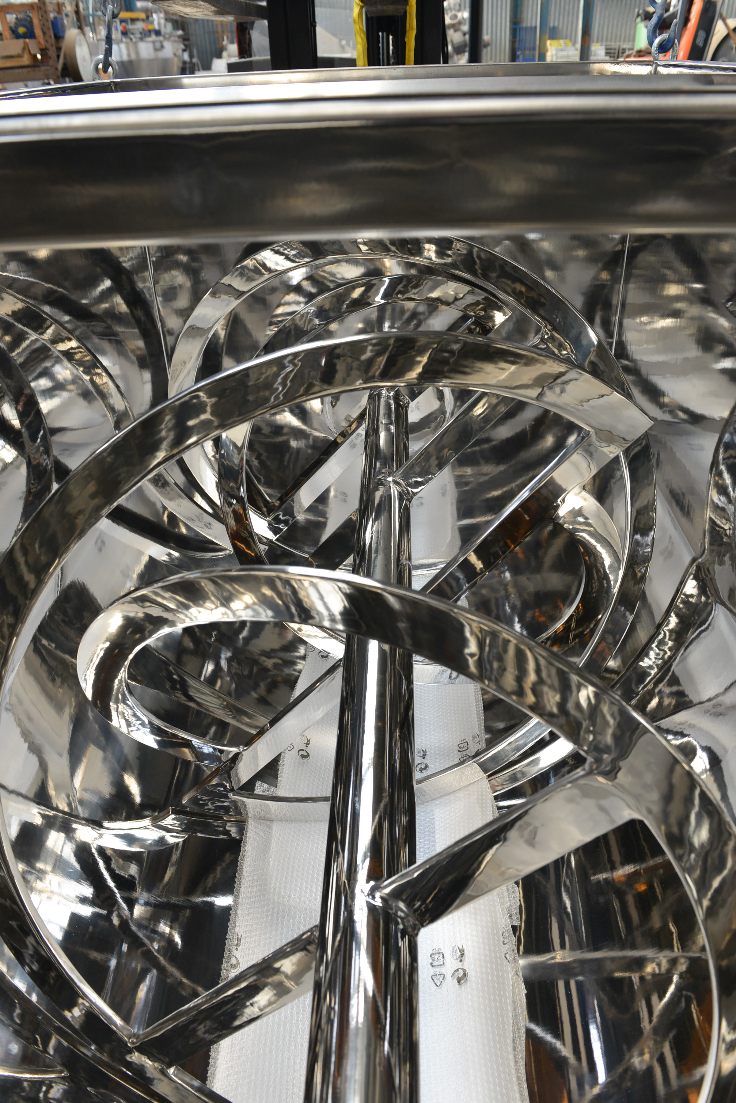 Miscelatore per polveri COPRINOX da 1900 Litri LUCIDATO