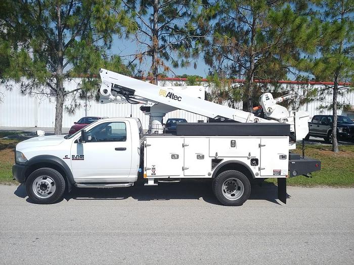 Used Altec AT40-MH 45ft Bucket Boom Truck on 2014 Dodge Ram 5500 Reg Cab Utility Truck