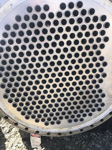 Used Used Southern Heat Exchanger Corp.  Approximately 441 sq ft. 316L stainless steel shell and tube heat exchanger.