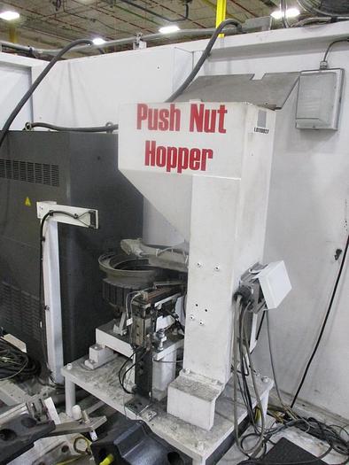 Used Dual Arm FANUC M-16ib/20 Robot Assembly Cell R-J3IC(R-30ia) with Vibratory Feeders