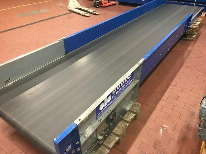 Gebraucht BUDDE Gurtförderer Förderband