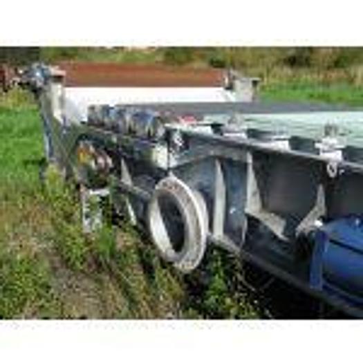Used KVAERNER HYMAC MDL. 80-MSL TWI WIRE DEWATERING BELT PRESS, MEDIUM PRESSURE