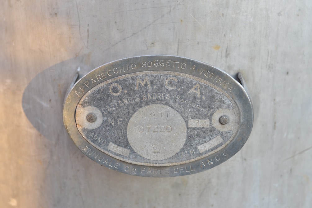 Used Cartridge filter OMCA 1,8 m2