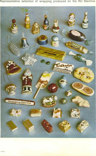 Used Rasch chocolate foil wrapper