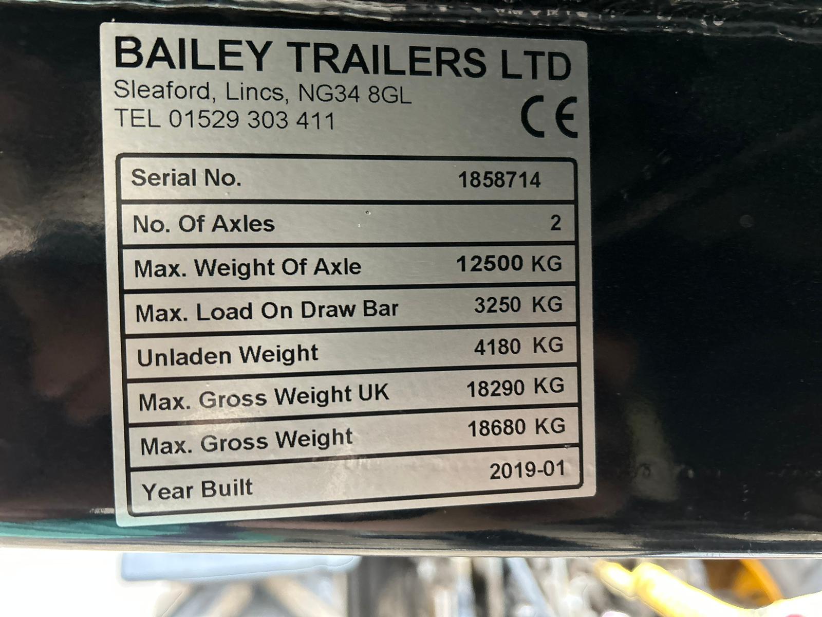 Used Bailey Dump Trailer