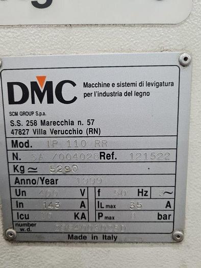 Used 1999 DMC IP 110 RR