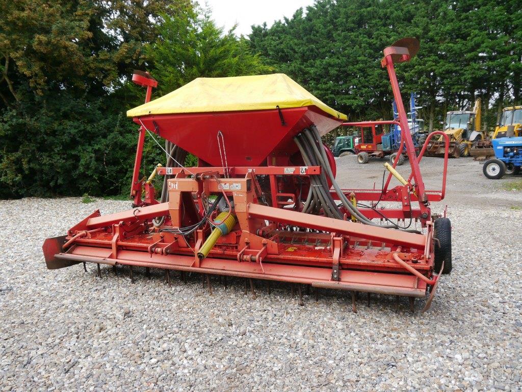 Used Lely 4m Combination Power Harrow Drill