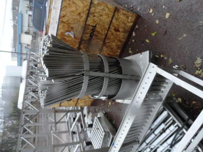 Used Stainless Steel Sticks, 1" Round