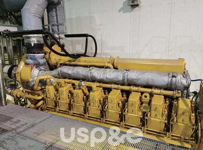 Used 17.6 MW 2006 Used Caterpillar C280-16 Diesel Power Plant Generator Set