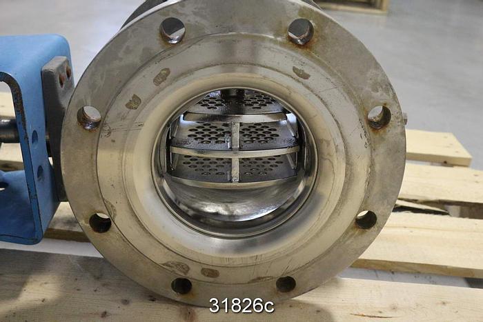 Used Neles Jamesbury R21CB08CCJK 8" R-Series Segment Control Valve #31826