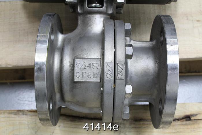 Used Fps 2.5" Ball Valve, CF8M Body, CF8M Ball #41414