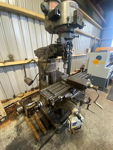 Used Bridgeport Series 1 Manual Turret Milling Machine