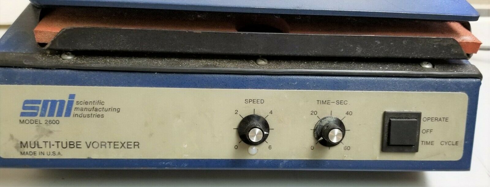 Used SMI 2600 Multi-Tube Vortex Mixer