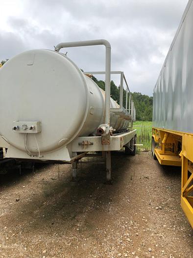 Used 2000 ShopBuilt 130bbl Tandem Axle Acid Transport Trailer