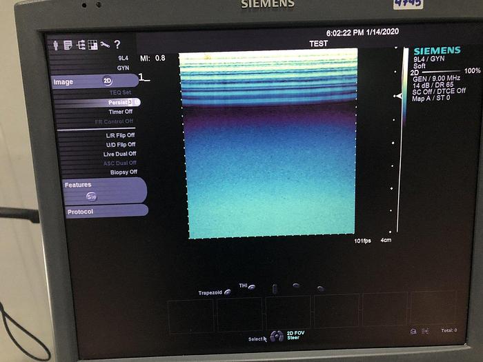 Used Siemens Acuson S1000 Ultraschallsystem mit 5 Sonden, Mitsubishi Drucker P95