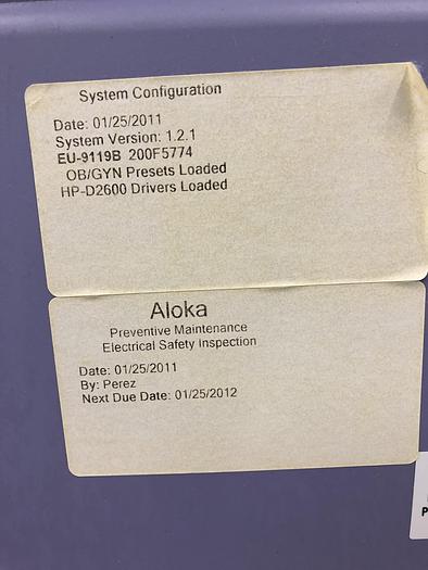 Used Aloka Prosound a6