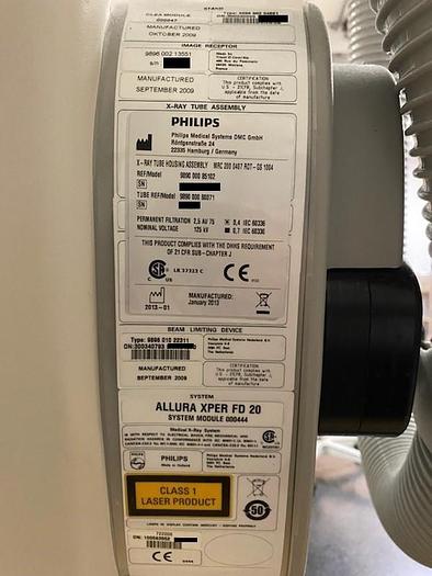 Used 2009 Philips Allura Xper FD20