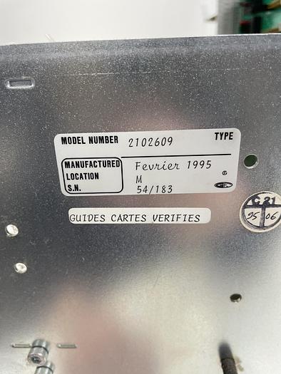 Used R/RF INTERFACE RACK P/N: 2102609