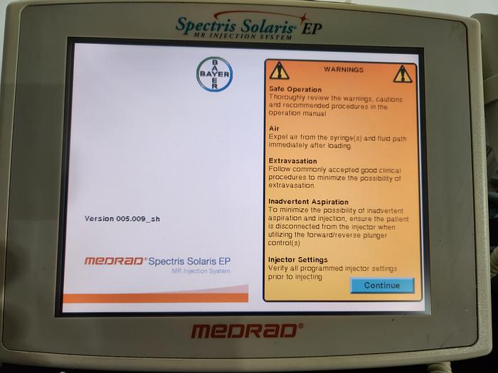 Used Medrad Spectris Solaris EP