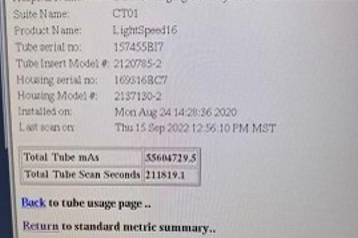 Used 2003 GE Lightspeed 16