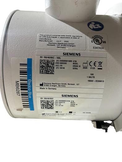 Used SIEMENS X-RAY TUBE - P/N: 04803263, 04899723