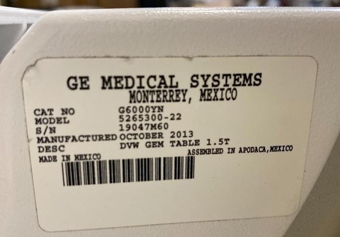 Used 2013 GE Optima MR450w 1.5T