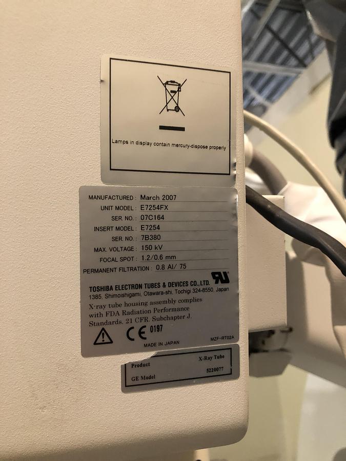 Used 2008 GE Definium 5000