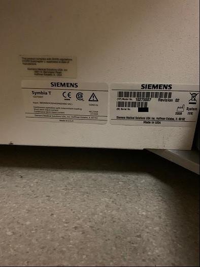 Used 2008 Siemens Symbia T TruePoint SPECT/CT