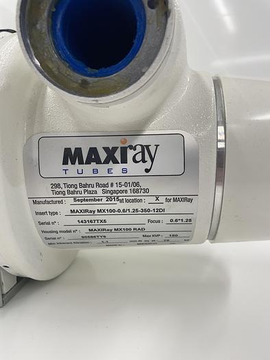 Used X-Ray Tube MX100 P/N: 46-155400G48