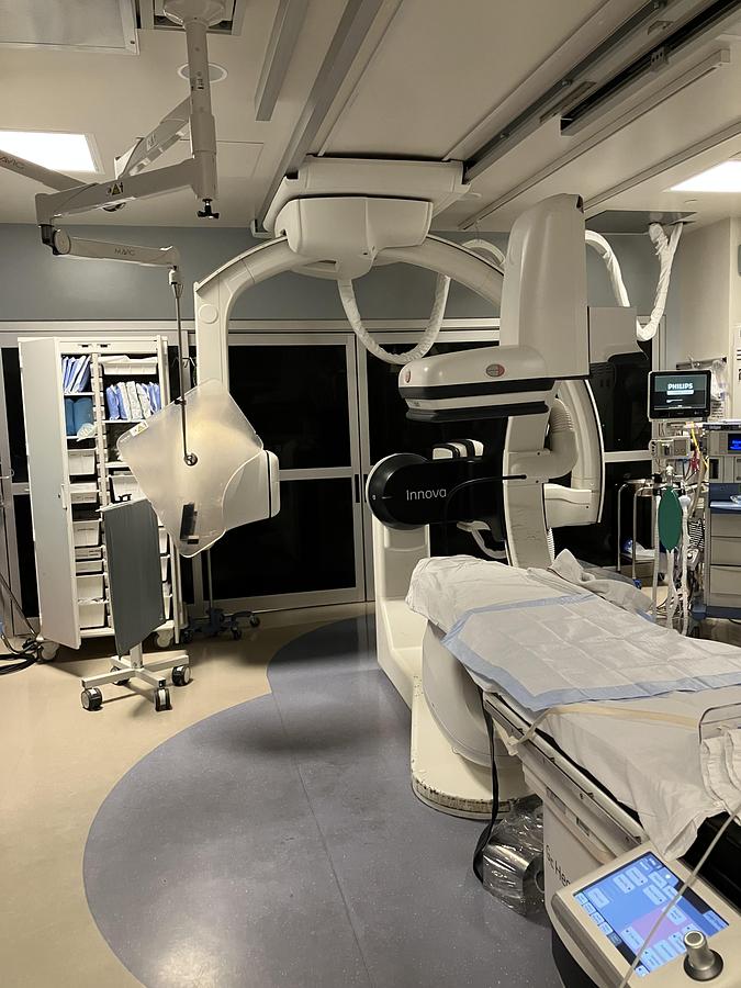 Used GE IGS 630 Biplane Angio Lab