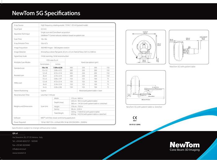 Used 2022 NewTom 5G