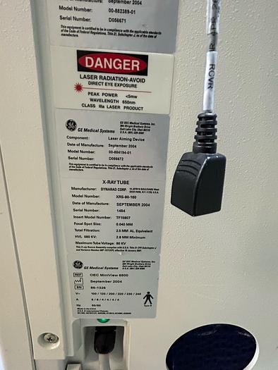 Used 2004 OEC 6800 Mini C-Arm