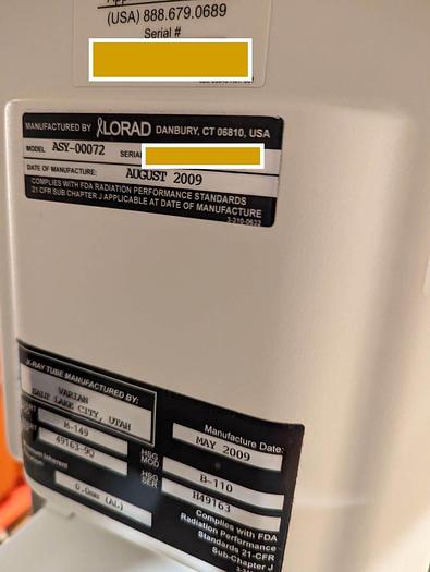 Used 2009 Hologic MULTI-CARE PLATINUM