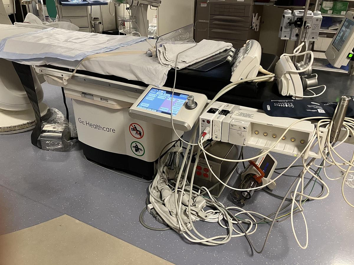 Used GE IGS 630 Biplane Angio Lab