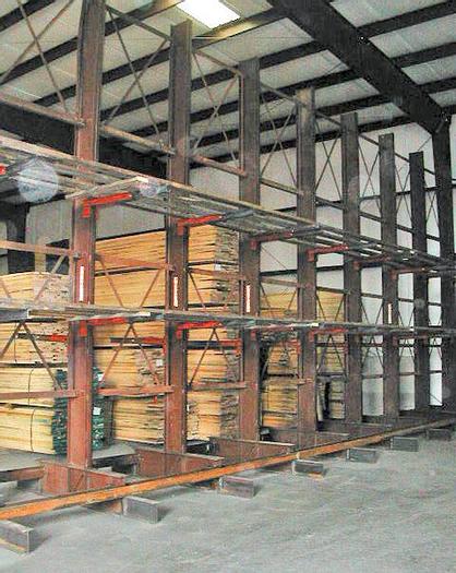 Used FRASOR MFG. CANTILEVERED STORAGE RACKS